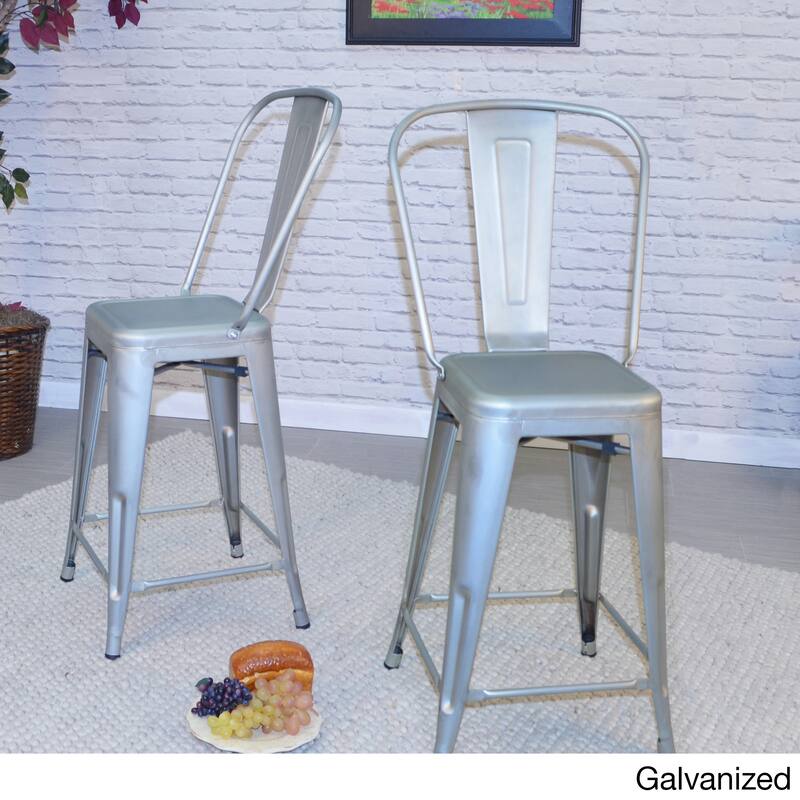 Tabbart Metal Stools (Set of 2)
