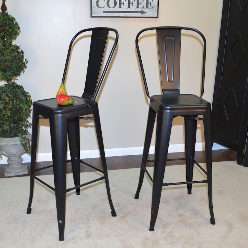 Tabbart Metal Stools (Set of 2)