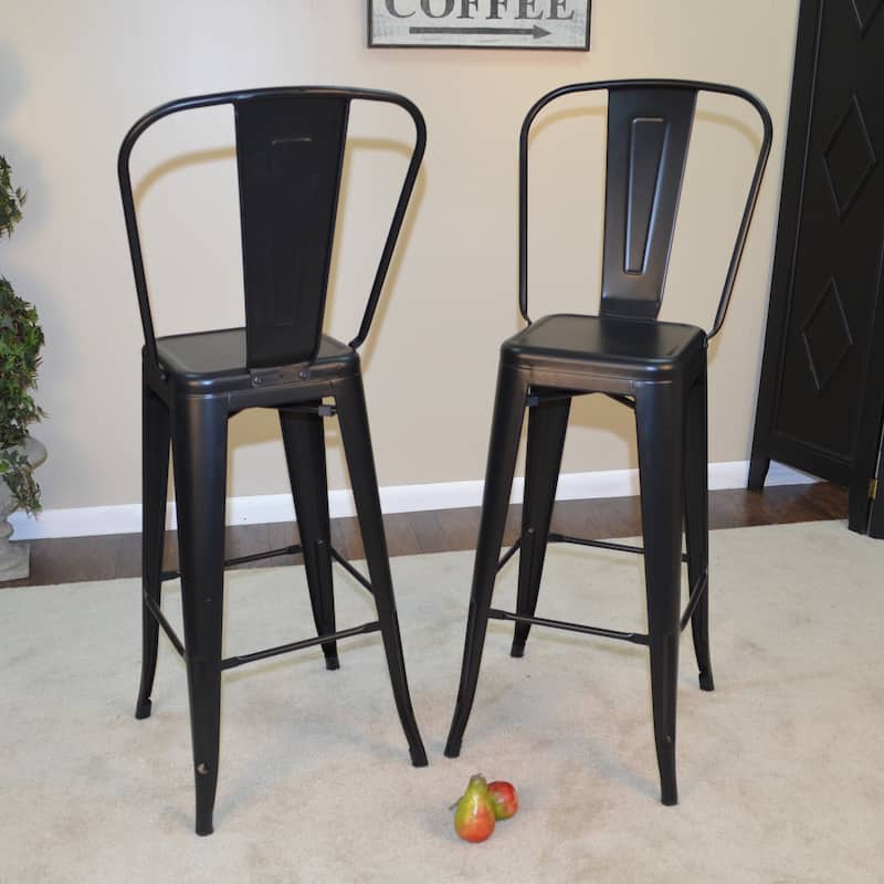 Tabbart Metal Stools (Set of 2)