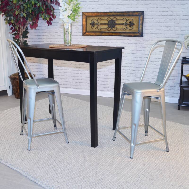 Tabbart Metal Stools (Set of 2)