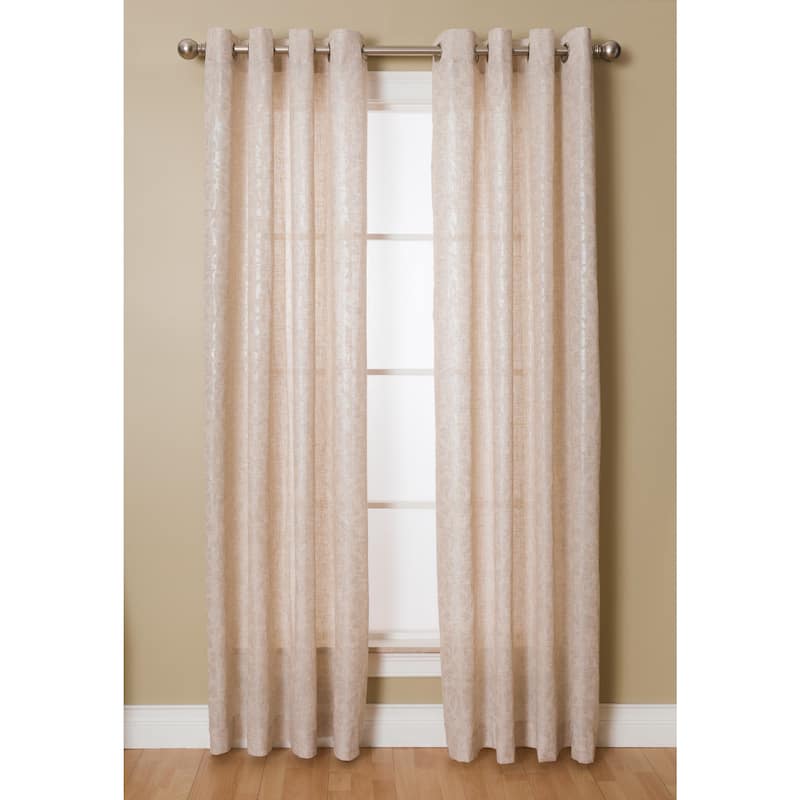 Kailey Grommeted Window Curtain Panel