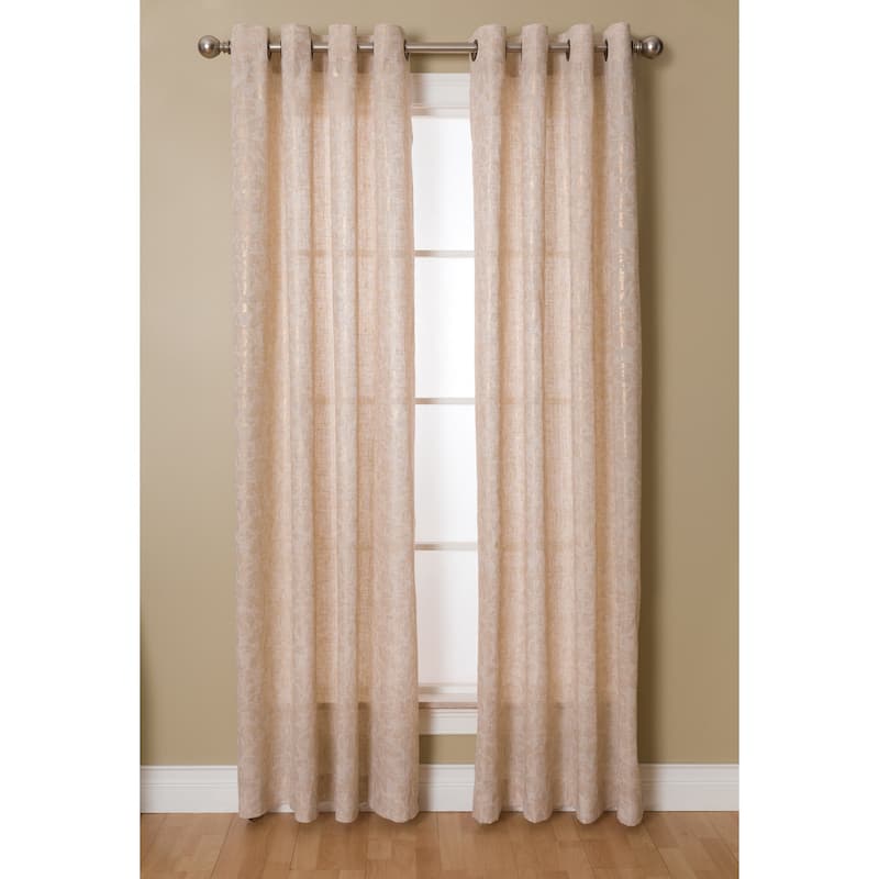 Kailey Grommeted Window Curtain Panel