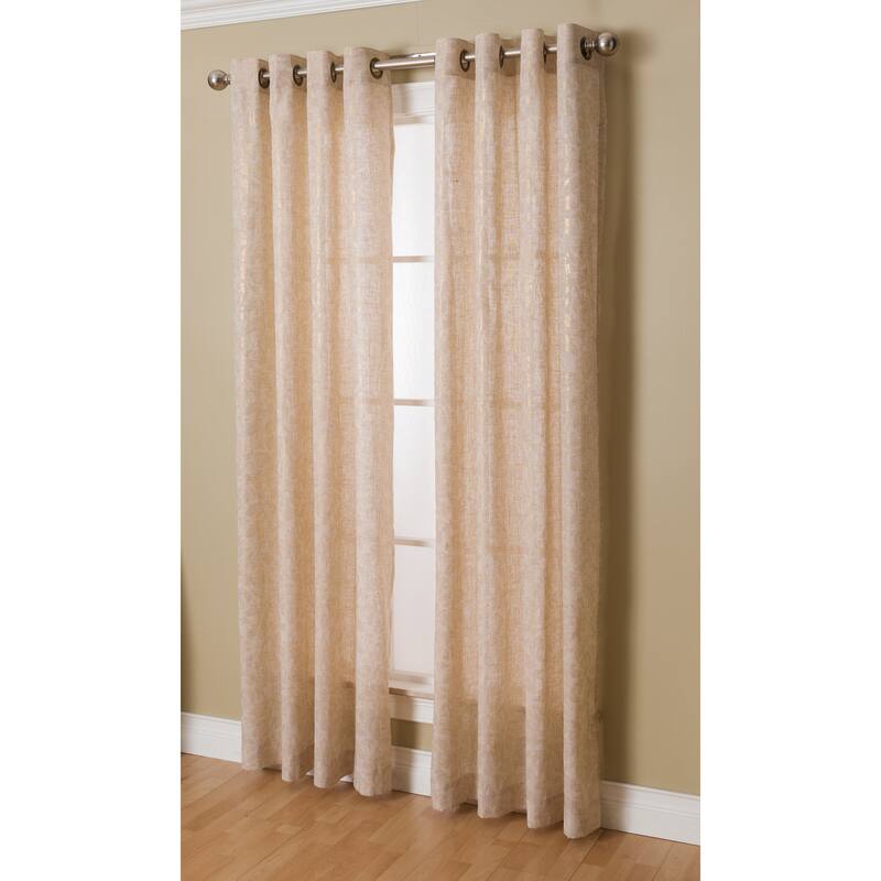 Kailey Grommeted Window Curtain Panel