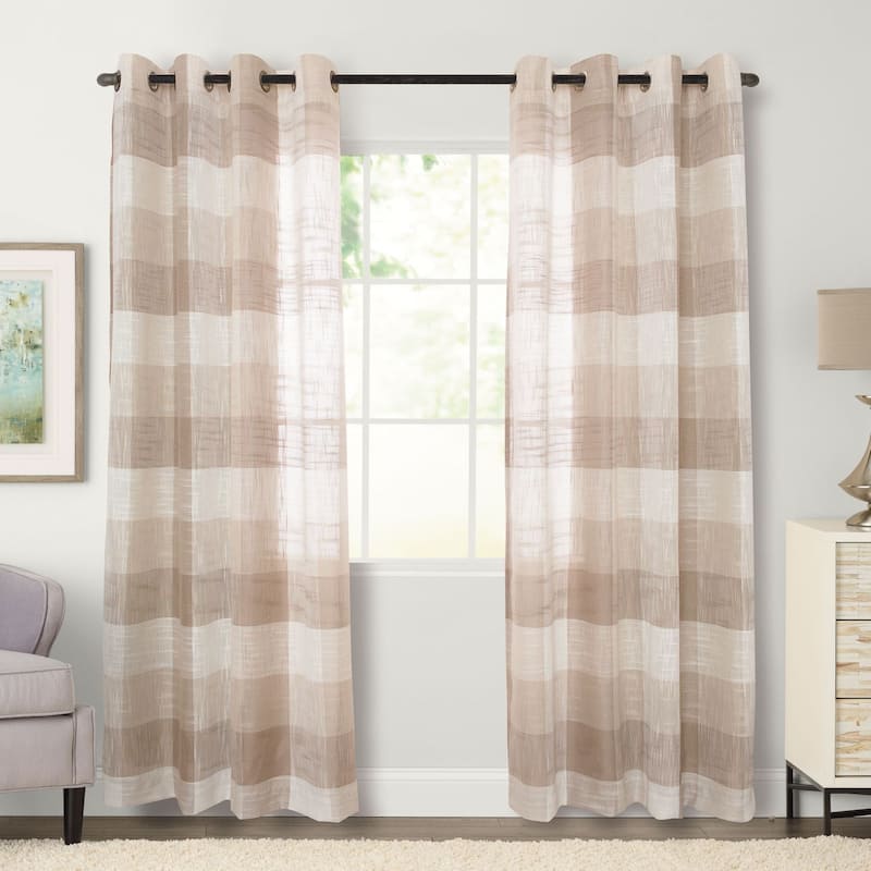 Niles Grommeted Window Curtain Panel
