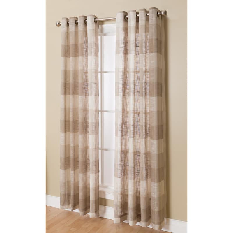 Niles Grommeted Window Curtain Panel