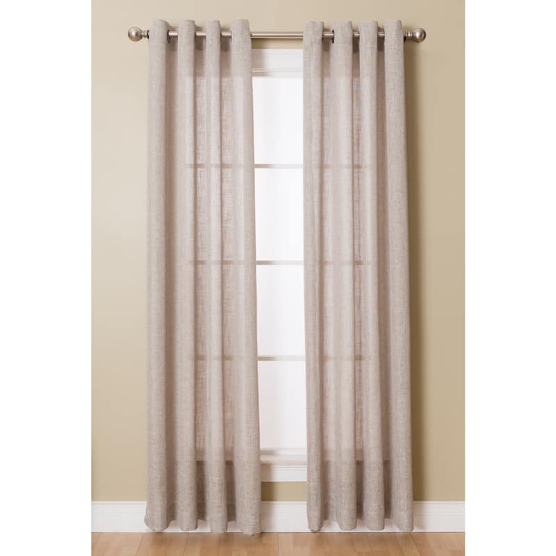 Layton Grommeted Window Curtain Panel