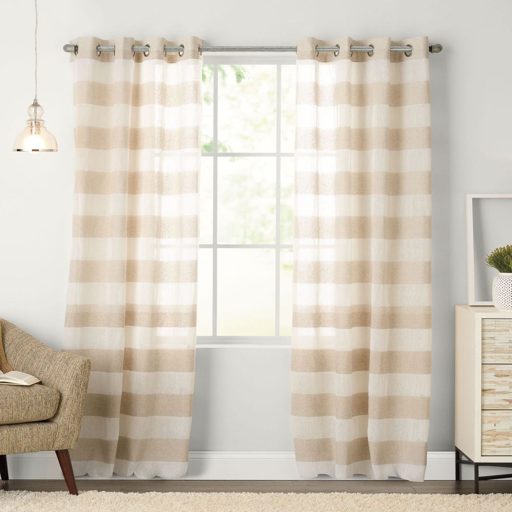 Semi-Sheer Curtains - Bed Bath & Beyond