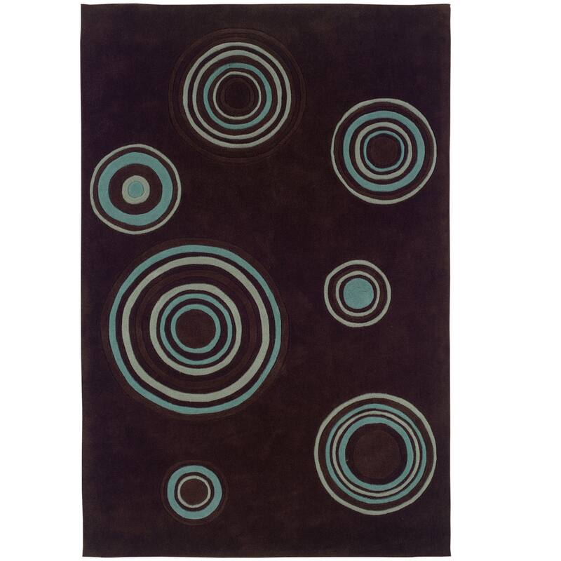 Hand Tufted Bullseye Rug Collection