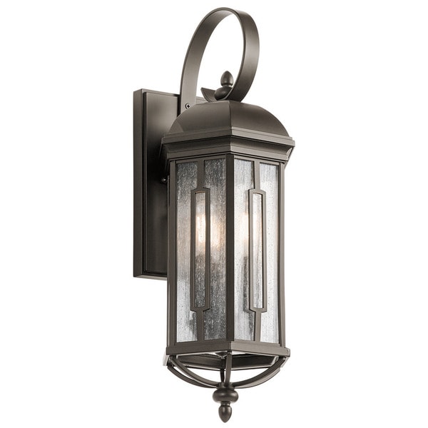 Kichler Lighting Galemore Collection 3 Light Olde Bronze Outdoor Wall Lantern Kichler Lighting Galemore Collection 3 Light Olde Bronze Outdoor Wall Lantern