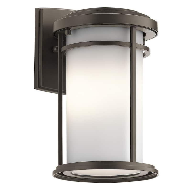 Kichler Lighting Toman Collection 1-light Olde Bronze Outdoor Wall Lantern