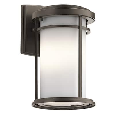 Kichler Lighting Toman Collection 1-light Olde Bronze Outdoor Wall Lantern