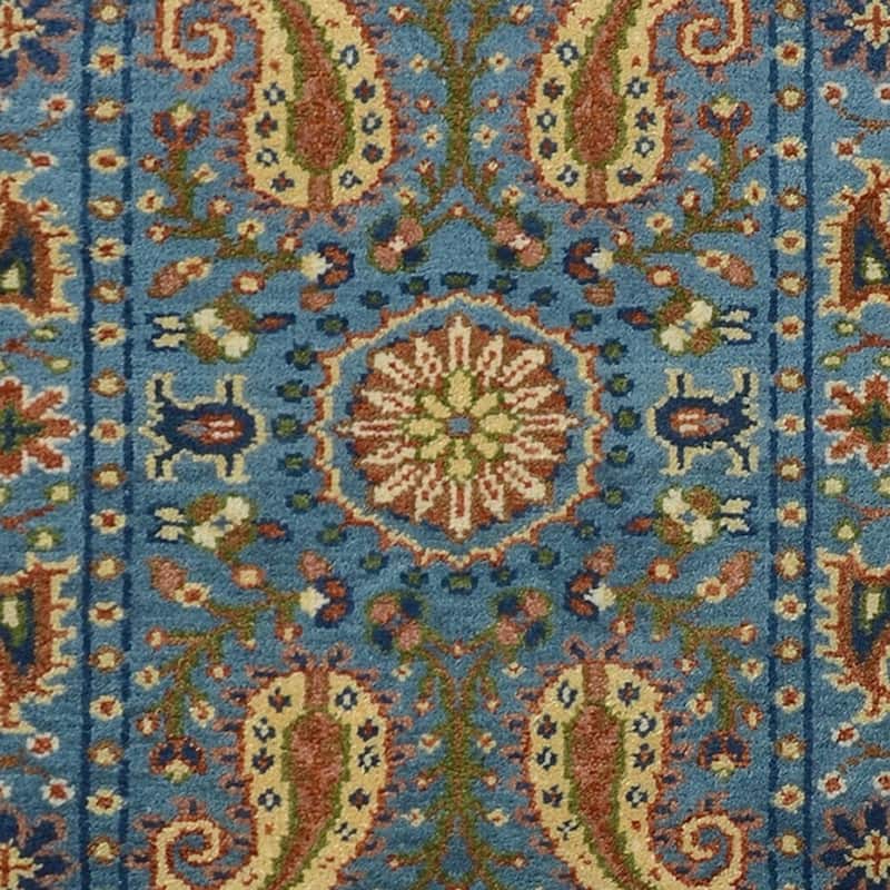 HERAT ORIENTAL Handmade Kazak Paisley Design Wool Runner - 2'8 x 10'