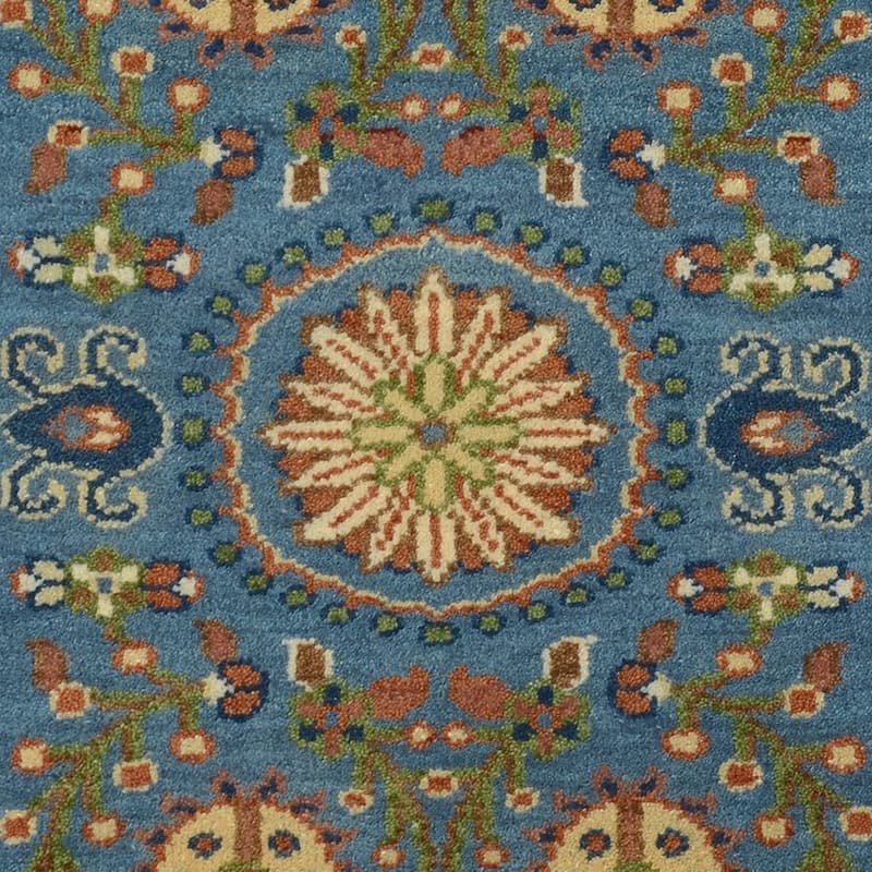 HERAT ORIENTAL Handmade Kazak Paisley Design Wool Rug - 4' x 6'
