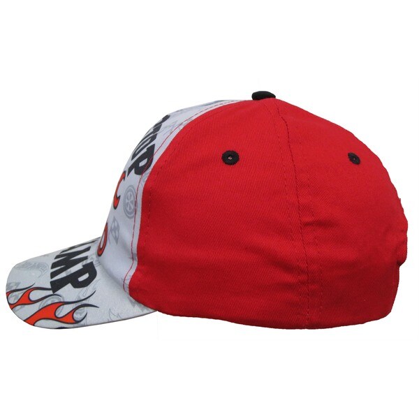 red baseball hat toddler