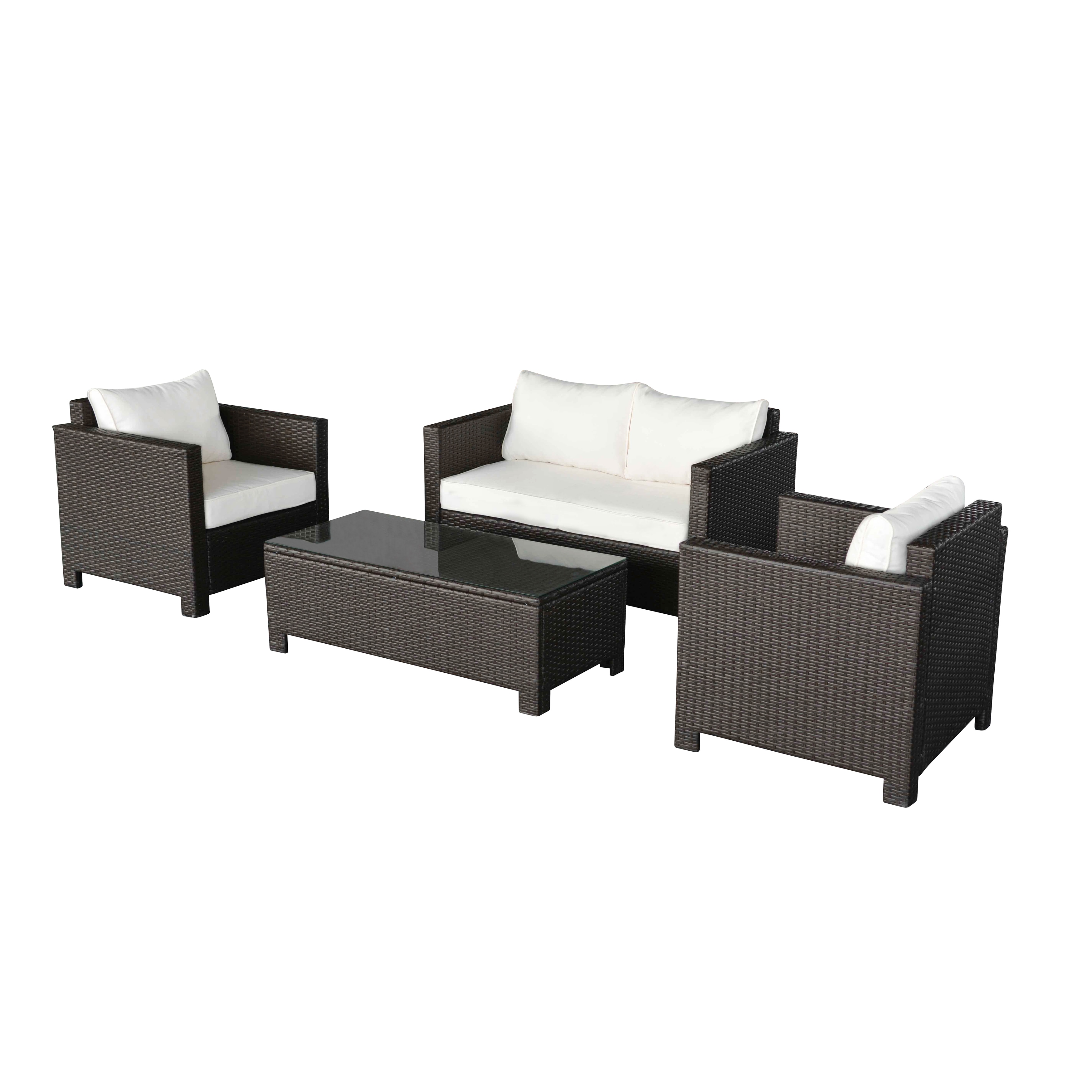 Havenside Home Caladesi Dark Brown Wicker Outdoor Couch And Chair Set Havenside Home Caladesi Dark Brown Wicker Outdoor Couch And Chair Set