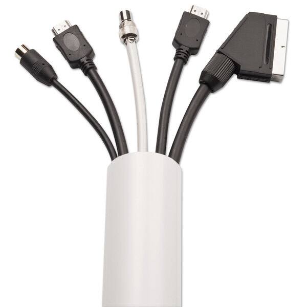 Shop D Line Decorative Desk Cord Cover 60 Inch X 2 Inch X 1 Inch