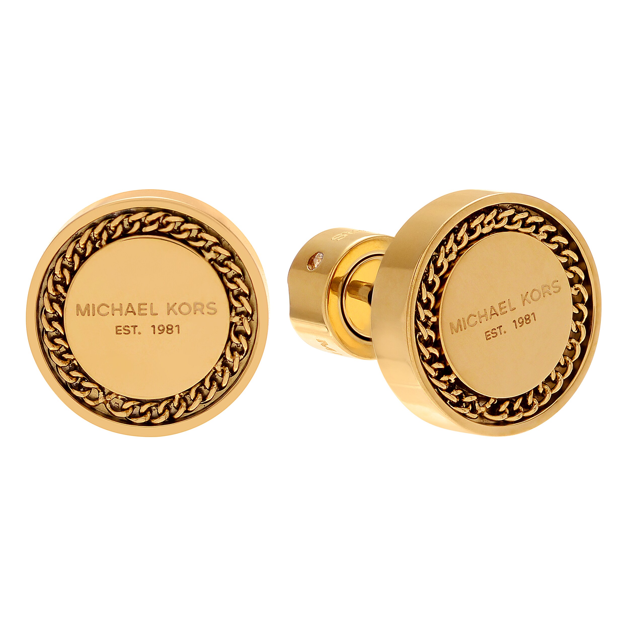 michael kors round earrings