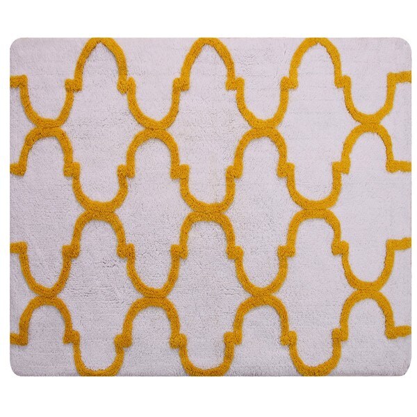 Saffron Fabs 100-percent Soft Cotton 30 x 50 Rug