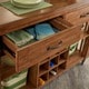 preview thumbnail 15 of 18, Eleanor Kitchen Island with Wine Rack by iNSPIRE Q Classic