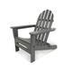 POLYWOOD Classic Outdoor Folding Adirondack Chair - Slate Grey