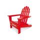 POLYWOOD Classic Outdoor Folding Adirondack Chair - Sunset Red
