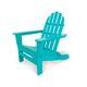 POLYWOOD Classic Outdoor Folding Adirondack Chair - Aruba