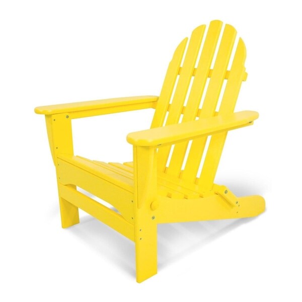 POLYWOOD Classic Outdoor Folding Adirondack Chair