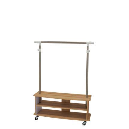 Shoe Cubby Garment Rack
