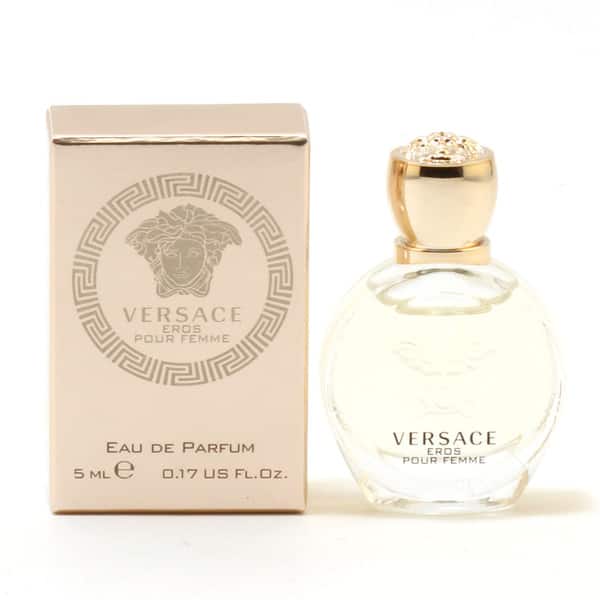 Versace Eros Pour Femme Women's 0.17-ounce Eau de Parfum - Clear Overstock 13986043