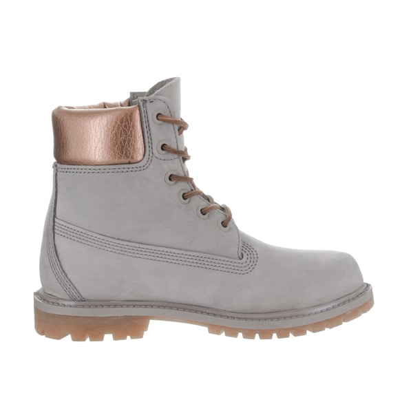 premium 6 inch boot for women in grey
