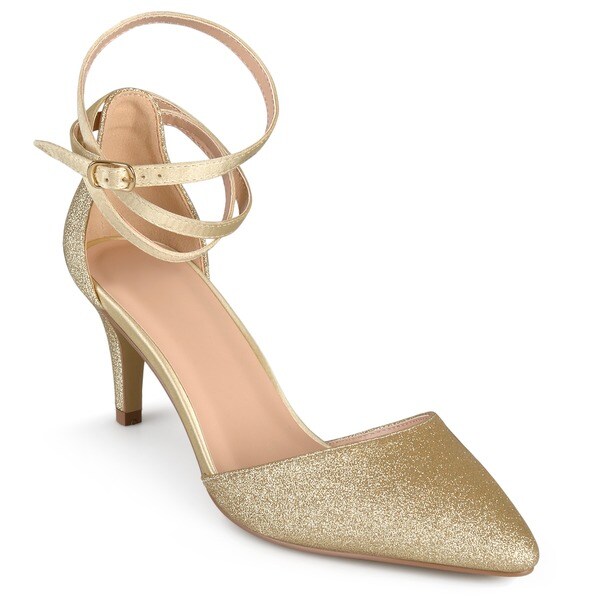 gold heel shoes online