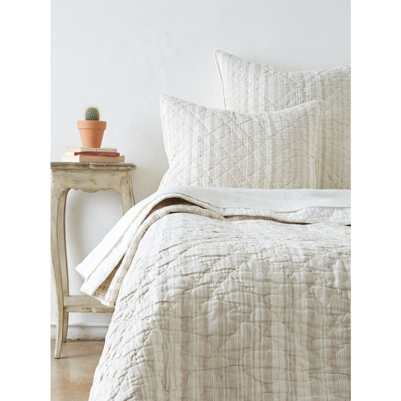 Allen Cotton/Linen Quilt - Queen