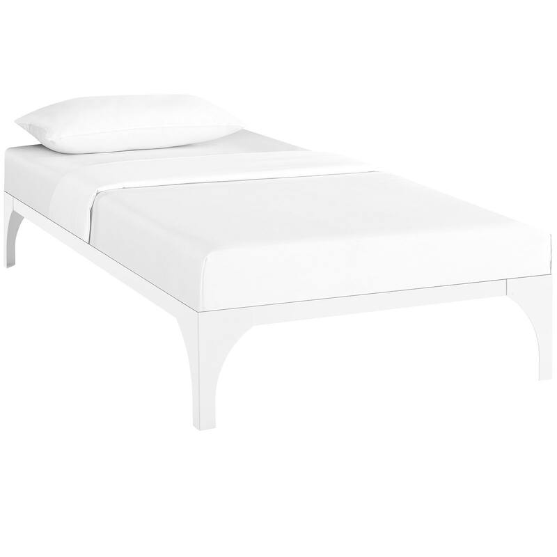 Ollie Twin-size Bed Frame in White