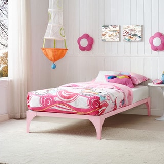 Ollie Bed Frame in Pink
