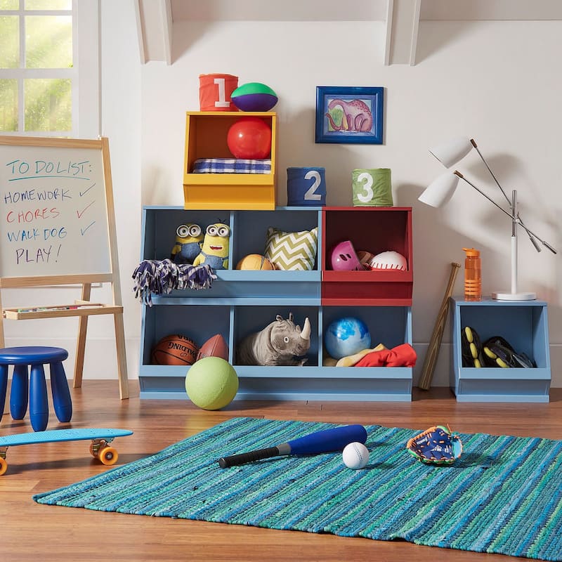 Riley Modular Stacking Storage Bins by iNSPIRE Q Junior