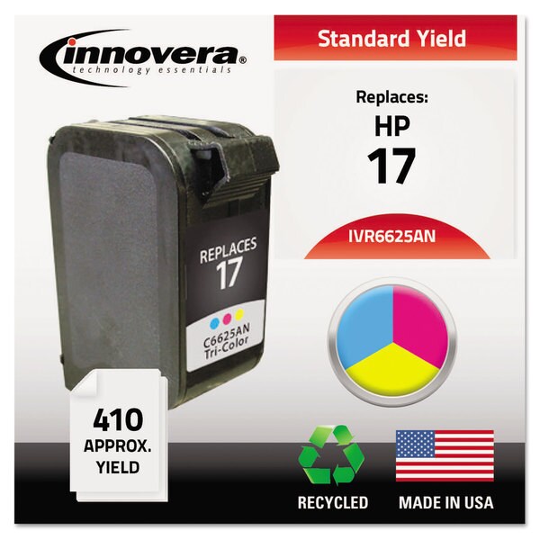 Innovera Remanufactured C6625AN (17) Ink 410 Page-Yield Tri-Color