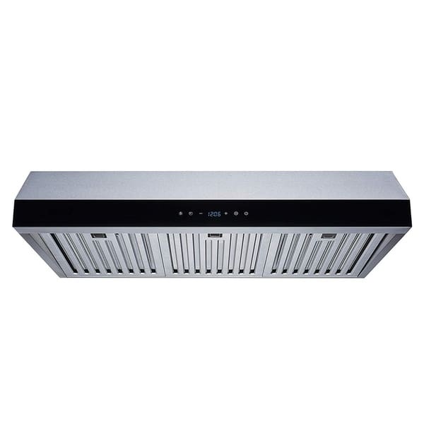 Winflo 30 500 CFM Convertible Stainless Steel Under Cabinet Range Hood