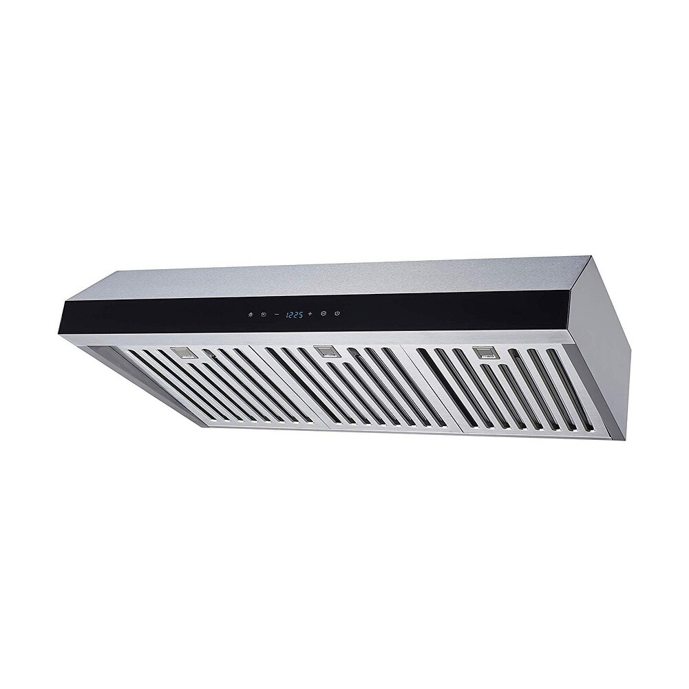 Hauslane Chef Series 30-inch B018 Convertible Under Cabinet Range Hood,  3-Way Venting, 250 CFM, Perfect for Ductless Kitchen