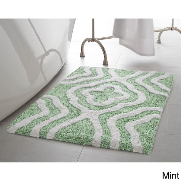 Jean Pierre Reversible Cotton Giri 2 Piece Bath Mat Set Jean Pierre Reversible Cotton Giri 2 Piece Bath Mat Set