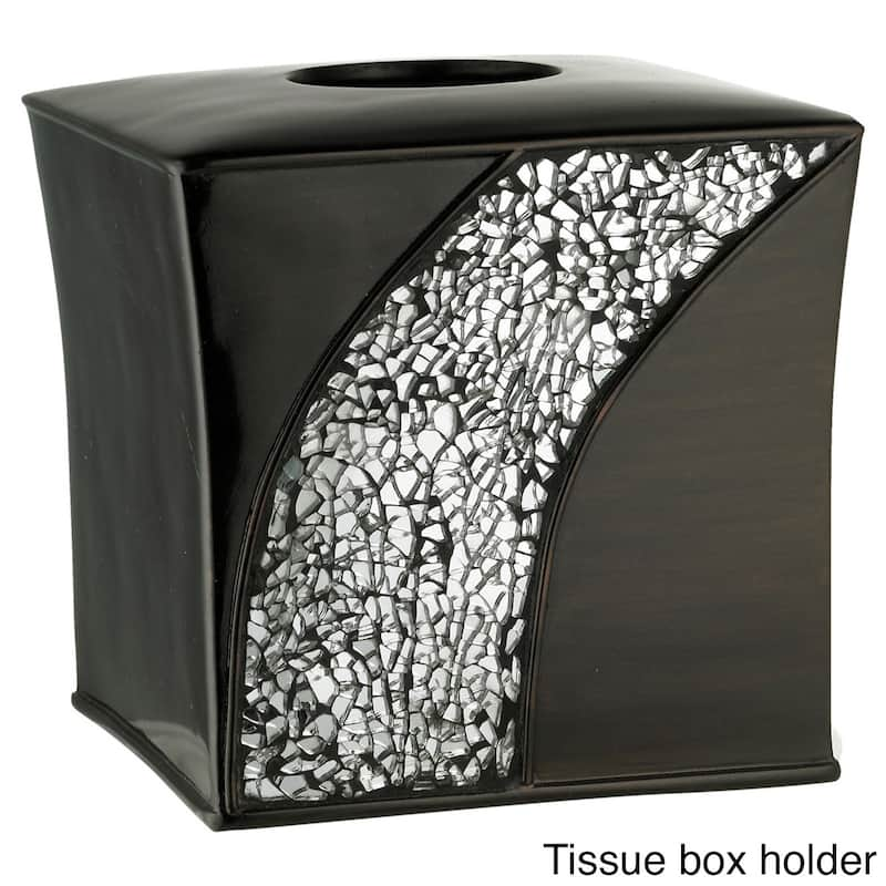 Luxury Bath Accessory Collection Set or Separates - TISSUE BOX COVER