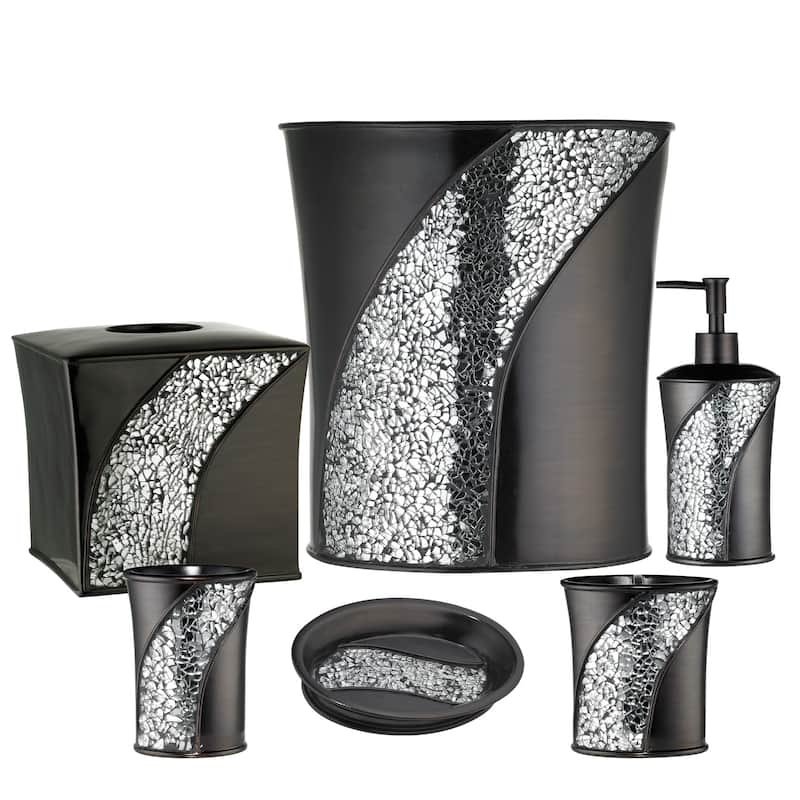 Luxury Bath Accessory Collection Set or Separates - COMPLETE 6PC SET