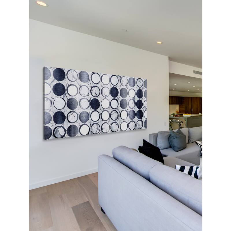 Marmont Hill - 'Aesthetic Circles' Painting Print on Wrapped Canvas - Multi-Color
