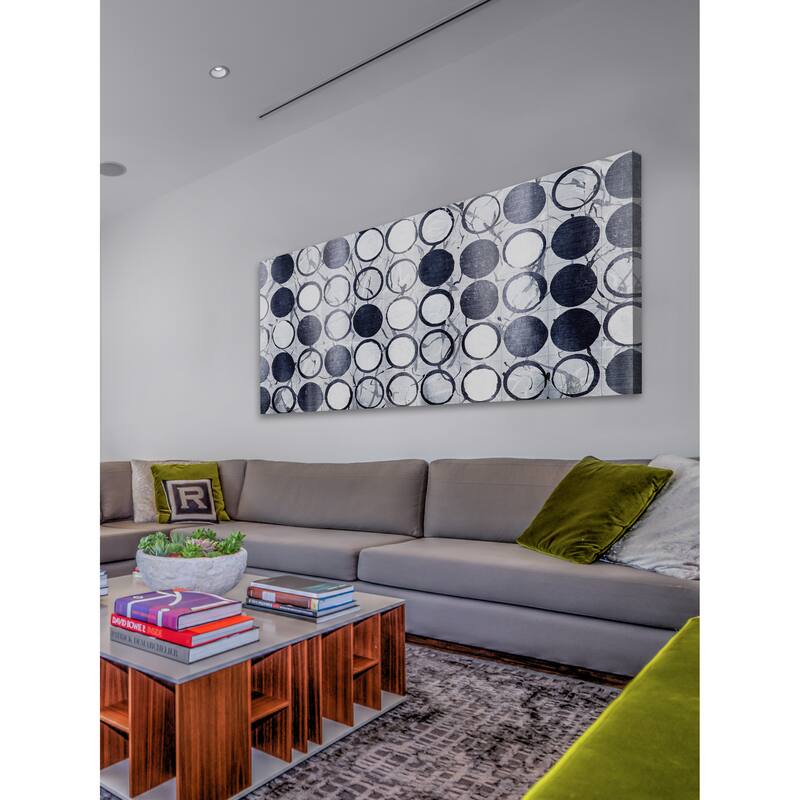 Marmont Hill - 'Aesthetic Circles' Painting Print on Wrapped Canvas - Multi-Color