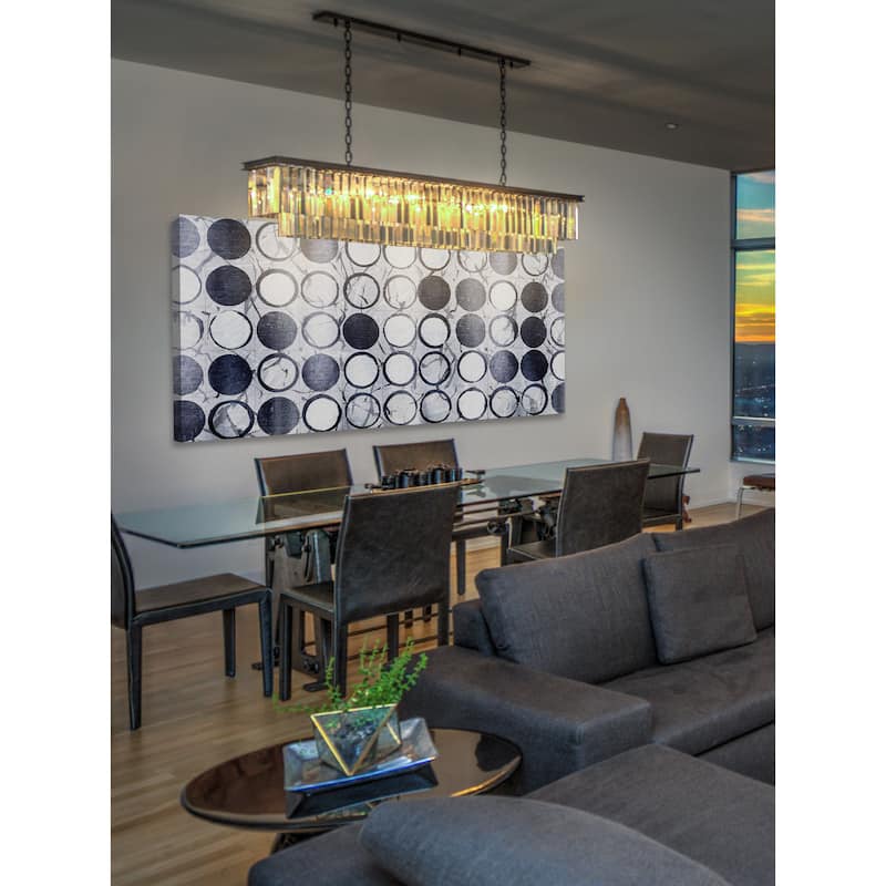 Marmont Hill - 'Aesthetic Circles' Painting Print on Wrapped Canvas - Multi-Color
