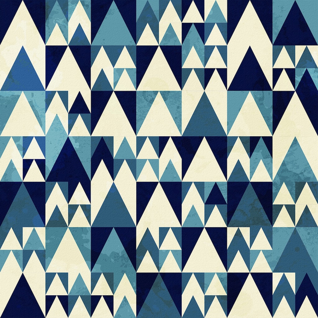 Marmont Hill - 'Blue Invasion' Painting Print on Wrapped Canvas - Multi-Color