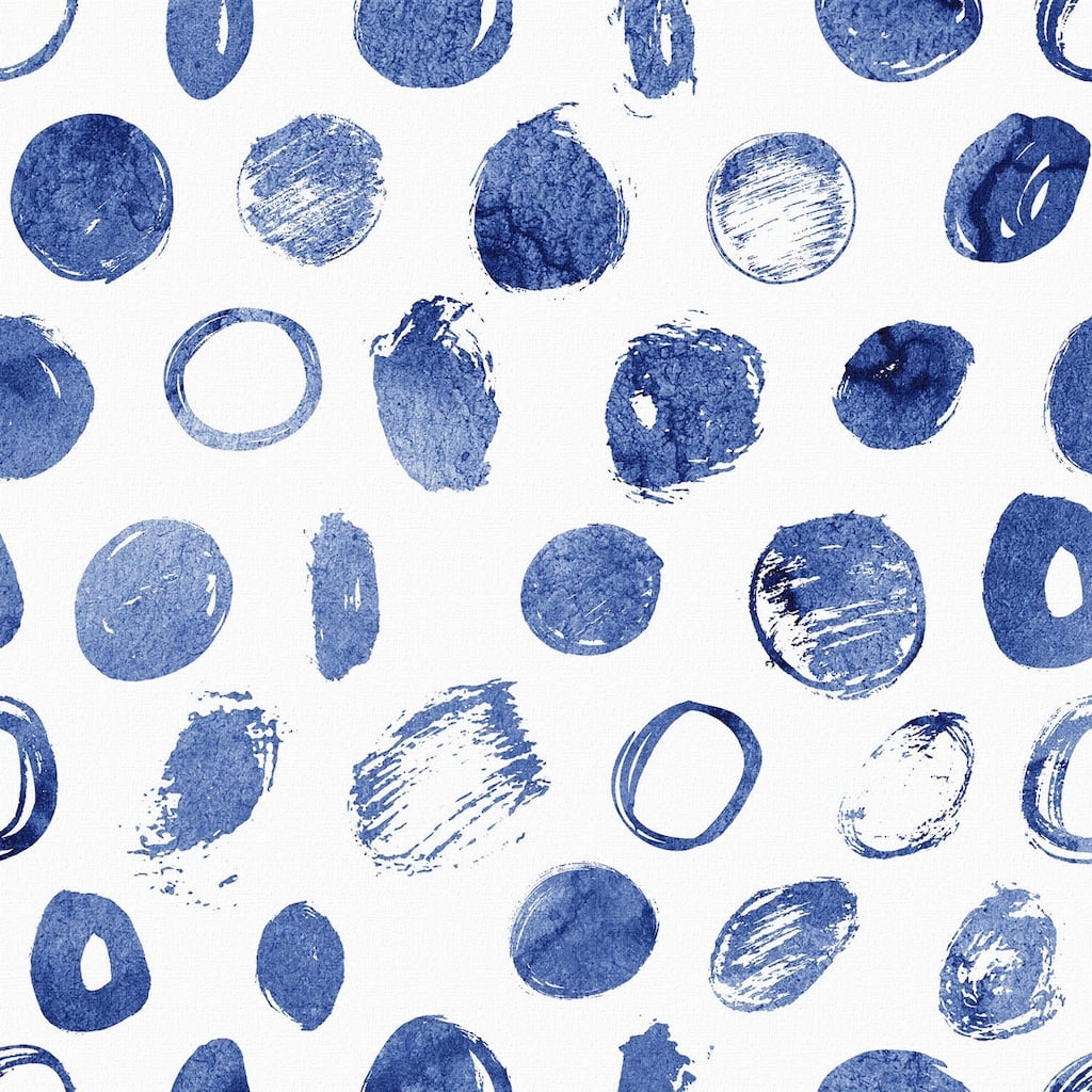 Marmont Hill - 'Blue Art' Painting Print on Wrapped Canvas - Multi-Color