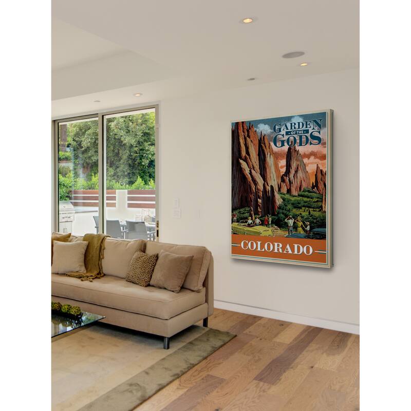 Marmont Hill - 'Travel Colorado' Painting Print on Wrapped Canvas - Multi-Color