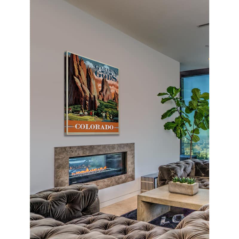 Marmont Hill - 'Travel Colorado' Painting Print on Wrapped Canvas - Multi-Color