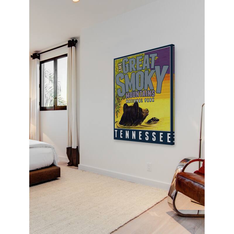Marmont Hill - 'Travel Tennessee' Painting Print on Wrapped Canvas - Yellow