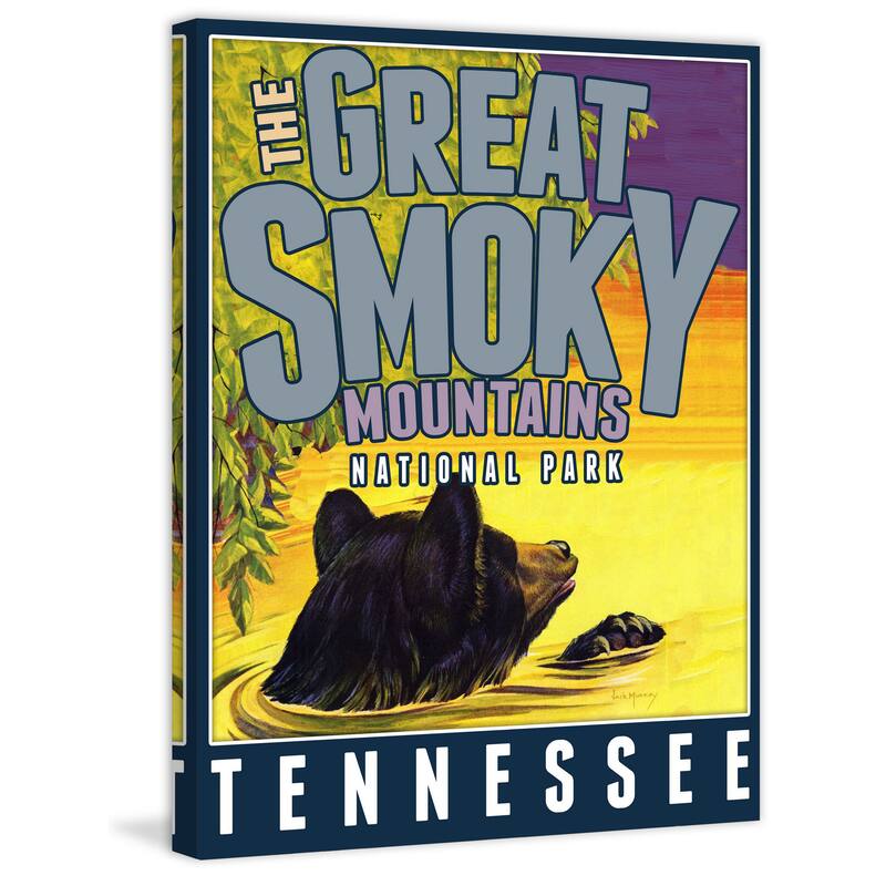 Marmont Hill - 'Travel Tennessee' Painting Print on Wrapped Canvas - Yellow